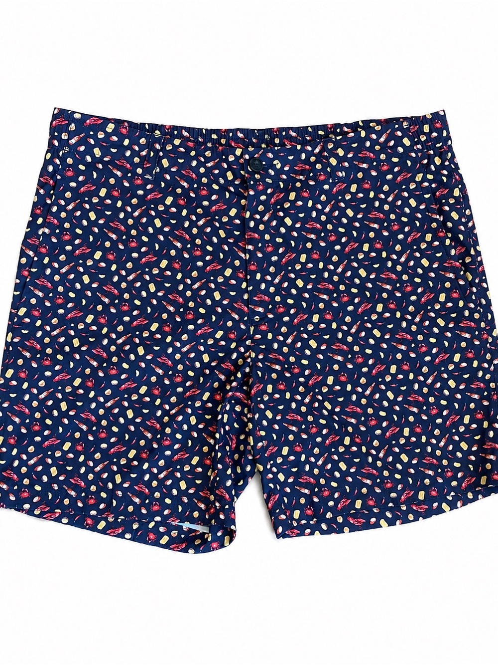 Roundtree & Yorke Performance Seafood Crab Boil Hybrid Trunks Men's Size 36
